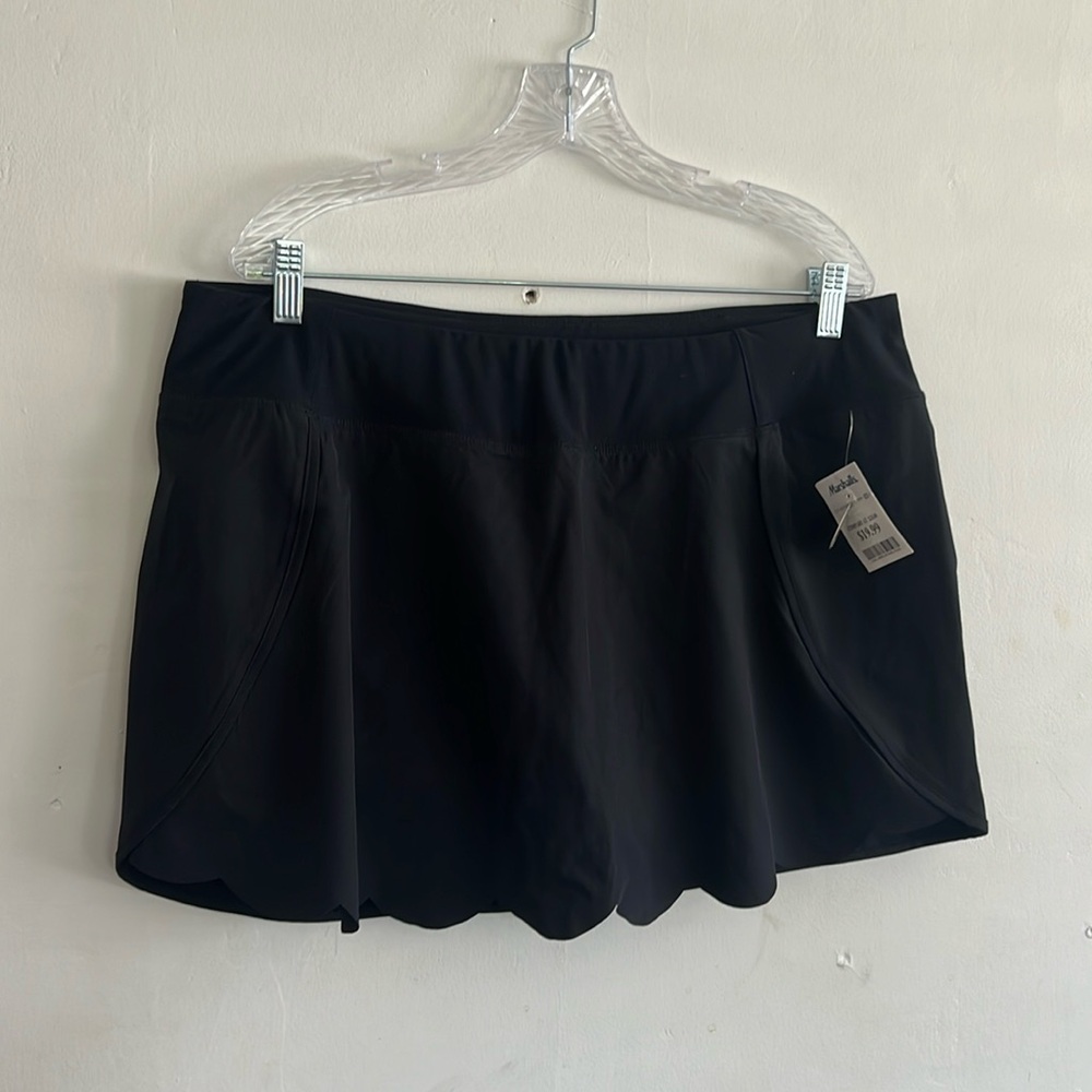 Brand new polyester and spandex skort